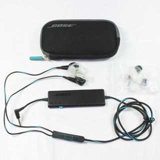 ボーズ(BOSE)のBOSE QC20 ノイズキャンセリングイヤホン(ヘッドフォン/イヤフォン)