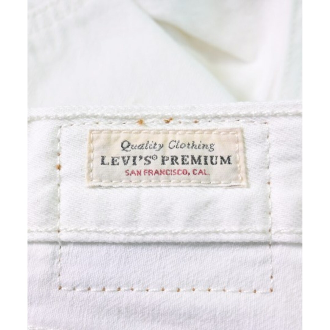 Levi's リーバイス デニムパンツ 28(S位) 白 【古着】【中古】