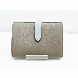 セリーヌ(celine)の美品　Celine　セリーヌ　ロゴ　ミディアムストラップウォレット　財布(財布)