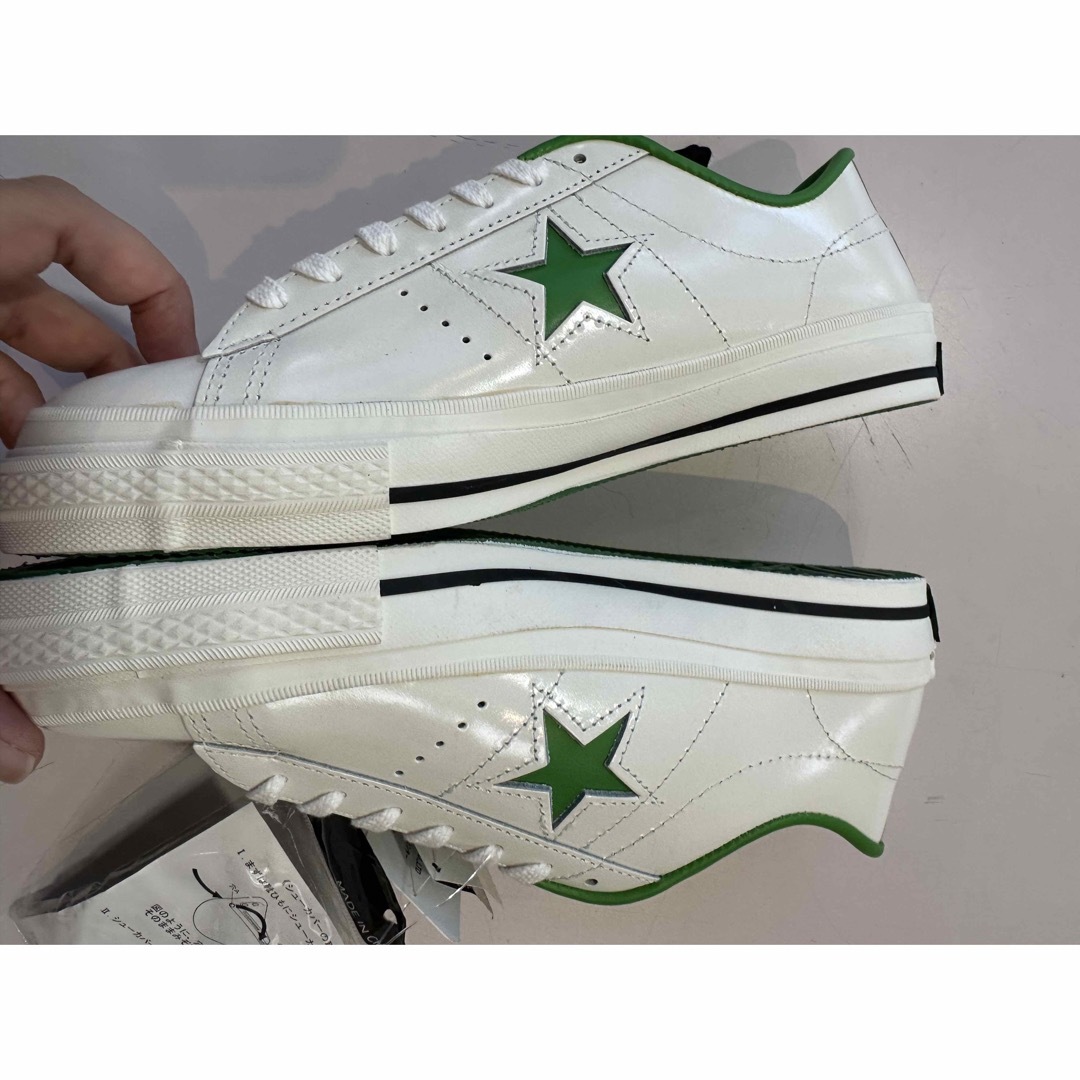 CONVERSE(コンバース)の日本製 コンバース ワンスター ライムグリーン 26センチ 新品 メンズの靴/シューズ(スニーカー)の商品写真