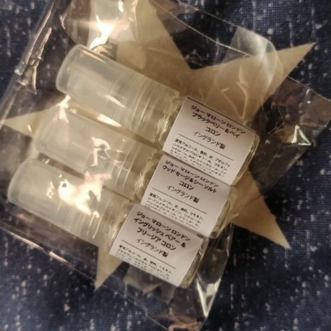 Jo Malone(ジョーマローン)の【★3本★】イングリッシュペアー・ウッドセージ・ブラックベリー1.5ml×3本 コスメ/美容の香水(ユニセックス)の商品写真