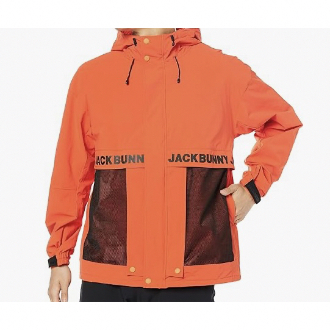55%以上節約 ジャックバニー 異 グレー×オレンジ 中綿リバーシブルスニード パーリーゲイツ