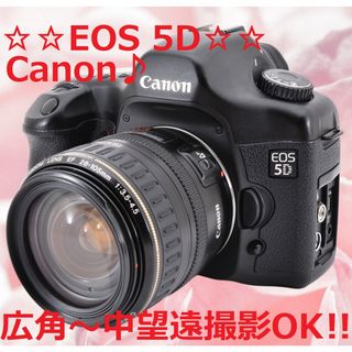 Canon - ☆世界標準のハイスペック機種!!☆ Canon EOS 5D #6301の通販 ...