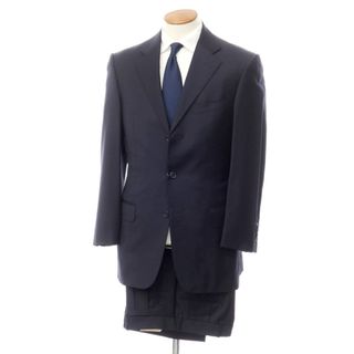 エルメネジルドゼニア(Ermenegildo Zegna)の【中古】エルメネジルドゼニア Ermenegildo Zegna SU MISURA ウール 3つボタンスーツ ネイビー【サイズ46】【メンズ】(セットアップ)