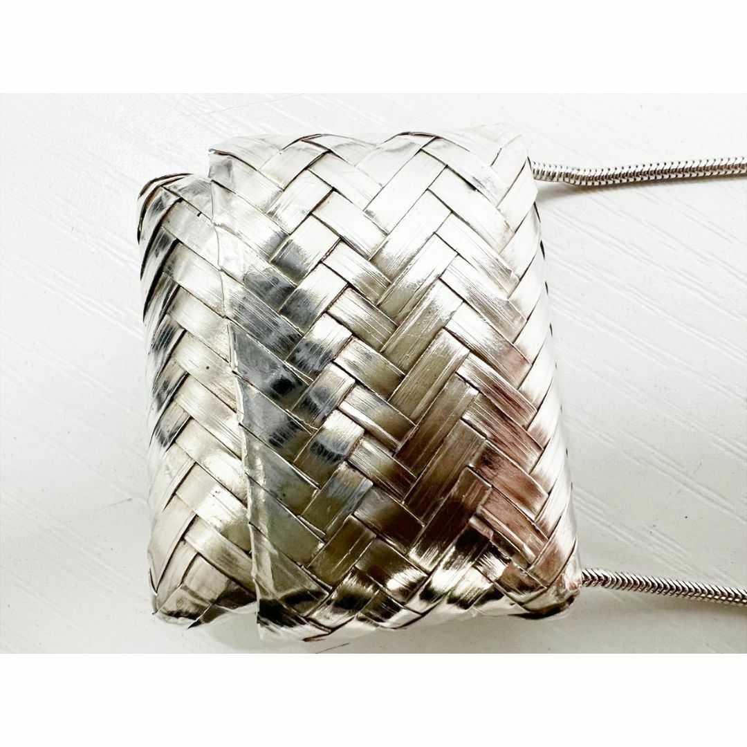 Tiffany & Co. - レア 美品 ティファニー 編み込み 籠 シルバー