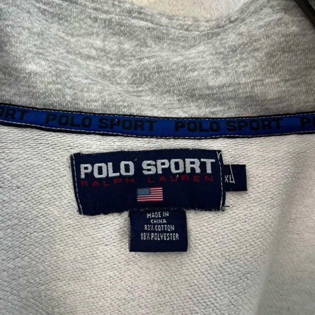 Ralph Lauren - 【希少】90s ポロスポーツ XL 刺繍ビッグロゴ ハーフ