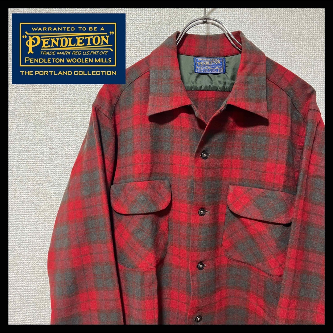 【激レア】希少 50's PENDLETON ペンドルトン ボードシャツ M