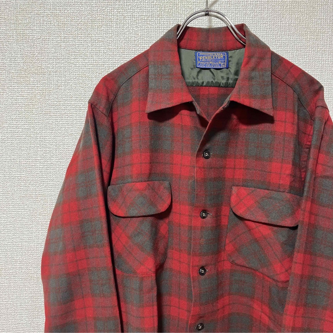 【激レア】希少 50's PENDLETON ペンドルトン ボードシャツ M