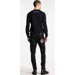 ディースクエアード(DSQUARED2)のMANCHESTER CITY BLACK SEXYTWISTJEANS 46(デニム/ジーンズ)