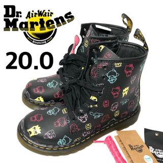 ドクターマーチン(Dr.Martens)の【新品】ドクターマーチン ハローキティ 60周年コラボ キッズ ブーツ 20.0(ブーツ)