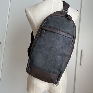 コーチ(COACH) レザー メンズバッグ(グレー/灰色系)の通販 200点以上