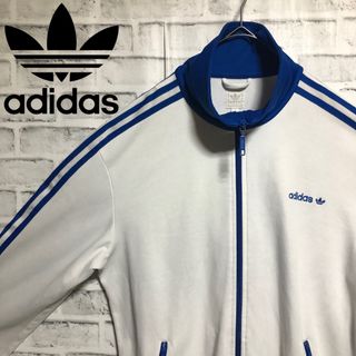 Originals(adidas) - 希少⭐️白青XXL 90s adidas トラック Originals(adidas) - 希少⭐️白青XXL 90s adidas トラック