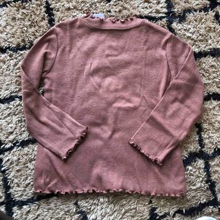 ザラキッズ(ZARA KIDS)のzara kids リブトップス(Tシャツ/カットソー)