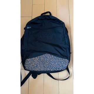 ユナイテッドアローズ(UNITED ARROWS)のユナイテッドアローズ　JANSPORT 別注　レオパード　ナイロン　黒　リュック(リュック/バックパック)