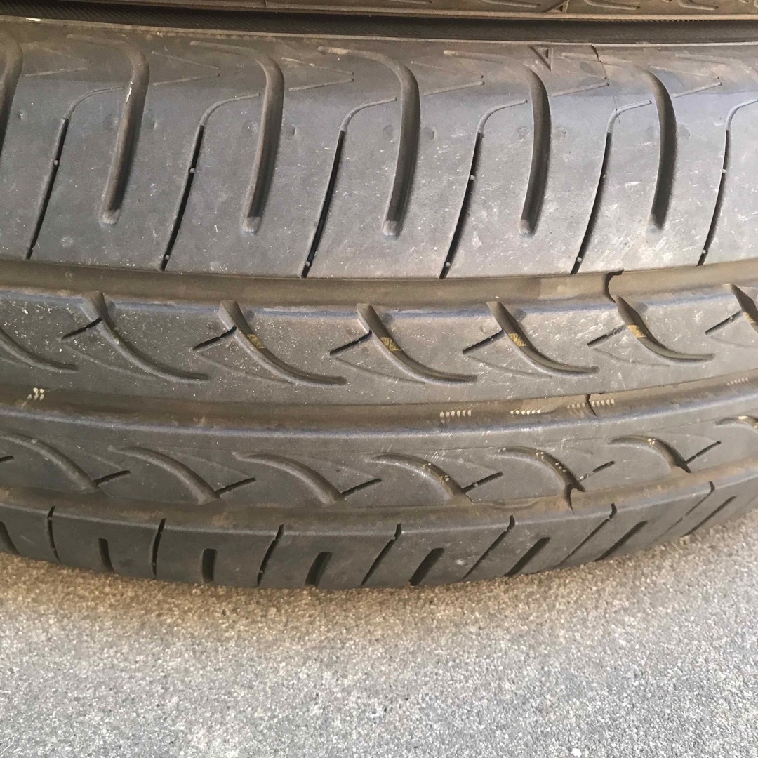 ヨコハマ　ブルーアース　155/65R14 新車外し　 自動車/バイクの自動車(タイヤ)の商品写真