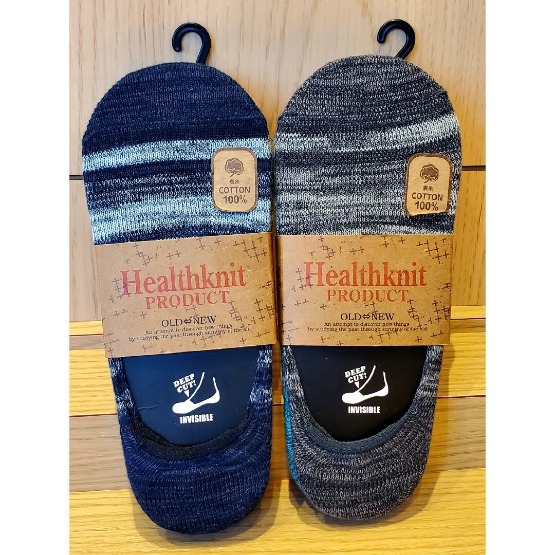 Healthknit(ヘルスニット)の【新品】6足組 Healthknit ソックス 25～27cm コットン 他 メンズのレッグウェア(ソックス)の商品写真