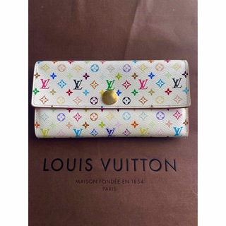 ヴィトン(LOUIS VUITTON) 財布(レディース)（マルチカラー）の通販 