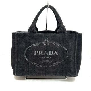 PRADA カナパ　デニム　ミニトート　B2439G ブラック