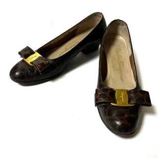 Salvatore Ferragamo - サルバトーレフェラガモ パンプス 4 1/2B -の