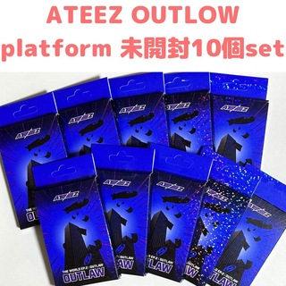 エイティーズ(ATEEZ)の【platform】新品未開封 ATEEZ outlaw トレカ 10箱セット(K-POP/アジア)