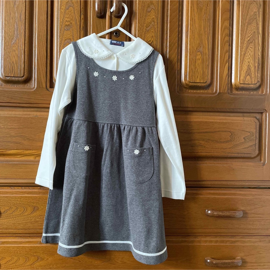 女児ワンピース キッズ/ベビー/マタニティのキッズ服女の子用(90cm~)(ワンピース)の商品写真