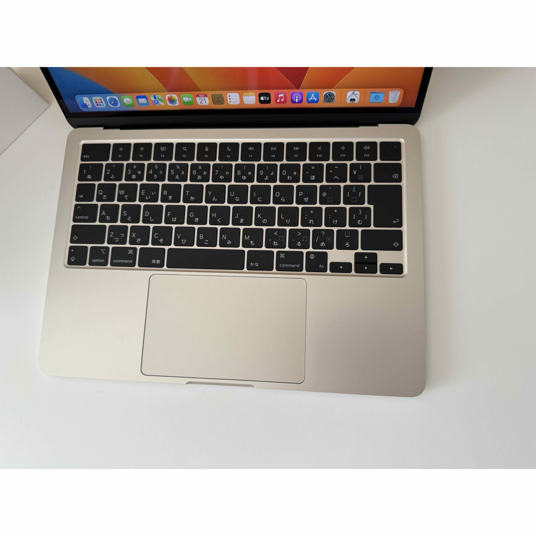 Macbook Air M2 13.6インチ 2022 スターライト