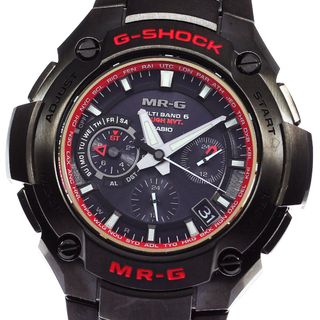 カシオ(CASIO)のカシオ CASIO MRG-8100JP-1AJR Gショック 世界限定50本 ソーラー電波 メンズ 美品 _781374(腕時計(アナログ))