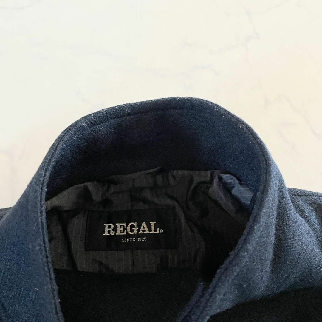 REGAL(リーガル)の【美品】Mサイズ REGAL リーガル ビジネスコート フォーマルコート ウール メンズのジャケット/アウター(ステンカラーコート)の商品写真