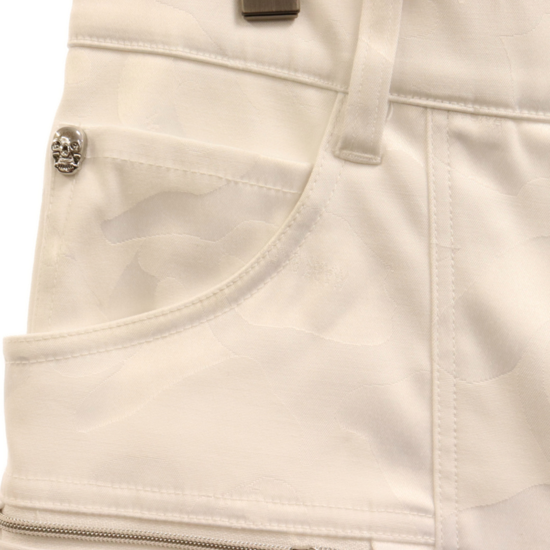 MARK&LONA(マークアンドロナ)のMARK&LONA マークアンドロナ フロントポケットカモ柄パンツ 迷彩 MLM-0C-AT06 ホワイト メンズのパンツ(その他)の商品写真
