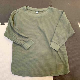 ユニクロ(UNIQLO)のUNIQLO ワッフルTシャツ 7分袖(Tシャツ(長袖/七分))