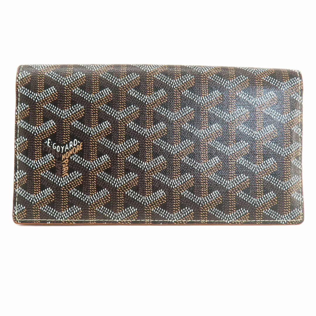 GOYARD ヘリンボーン柄 長財布（小銭入れあり） コーティングキャンバス レディース