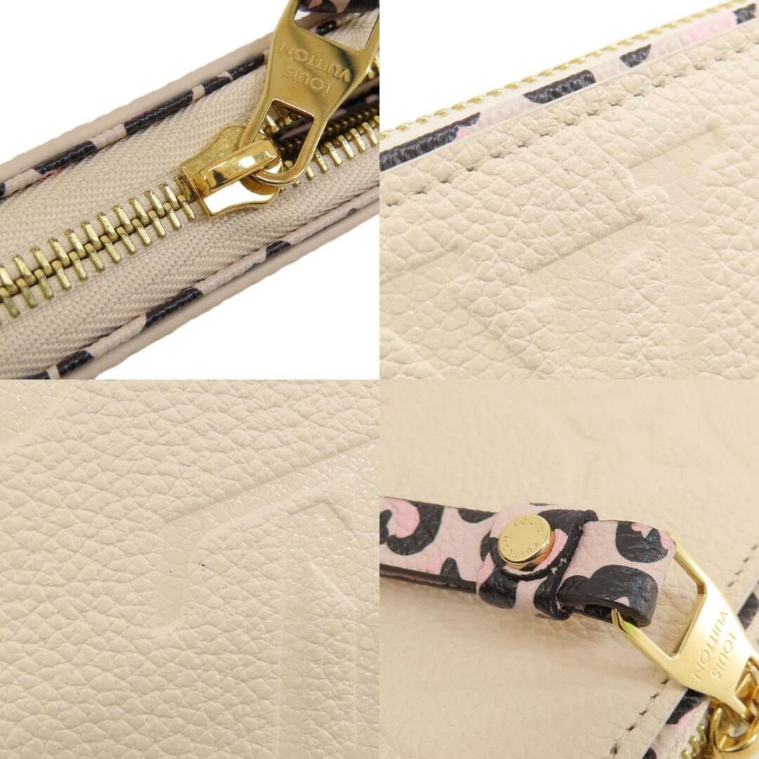 LOUIS VUITTON M80685 ジッピー・ウォレット ワイルド アット ハート クレーム 長財布（小銭入れあり） アンプラント レディース