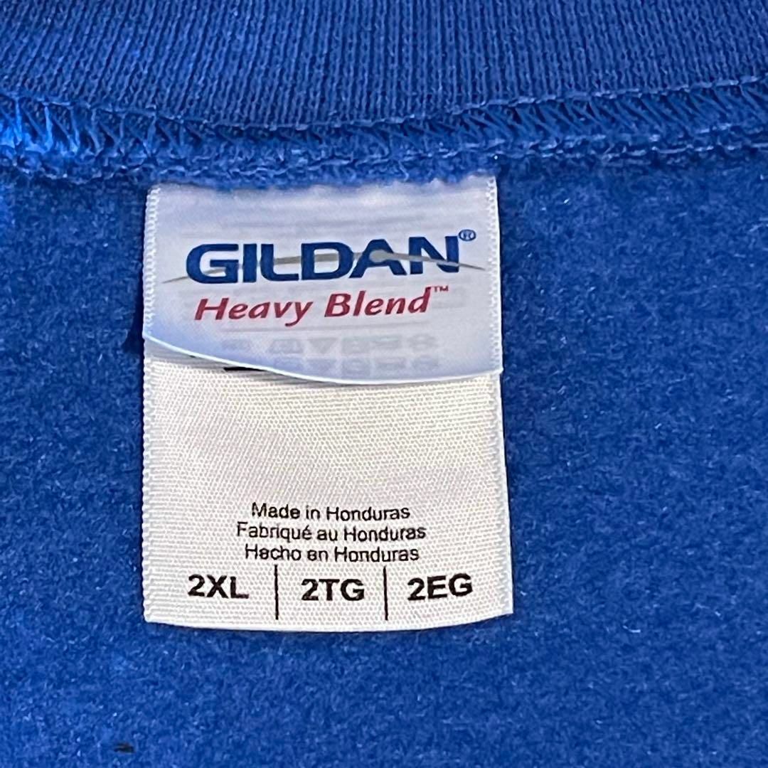 GILDAN(ギルタン)の【390】　GILDAN ギルダン　オーバーサイズトレーナー　ジャージ　ブルー メンズのトップス(スウェット)の商品写真