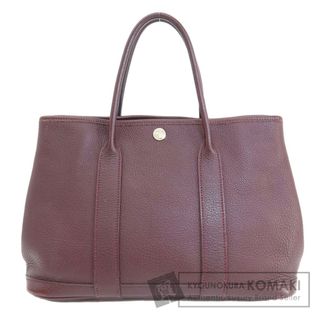 エルメス(Hermes)のHERMES ガーデンパーティTPM ボルドー シルバー金具 ハンドバッグ トリヨン レディース(ハンドバッグ)