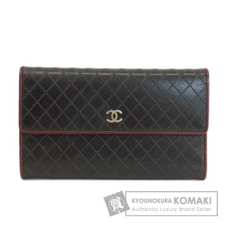 シャネル(CHANEL)のCHANEL ココマーク シルバー金具 長財布（小銭入れあり） レザー レディース(財布)