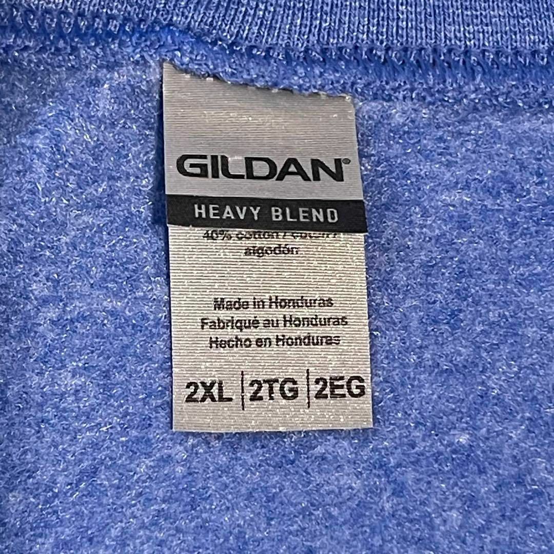 GILDAN(ギルタン)の【391】　GILDAN ギルダン　オーバーサイズトレーナー　ジャージ　ブルー メンズのトップス(スウェット)の商品写真