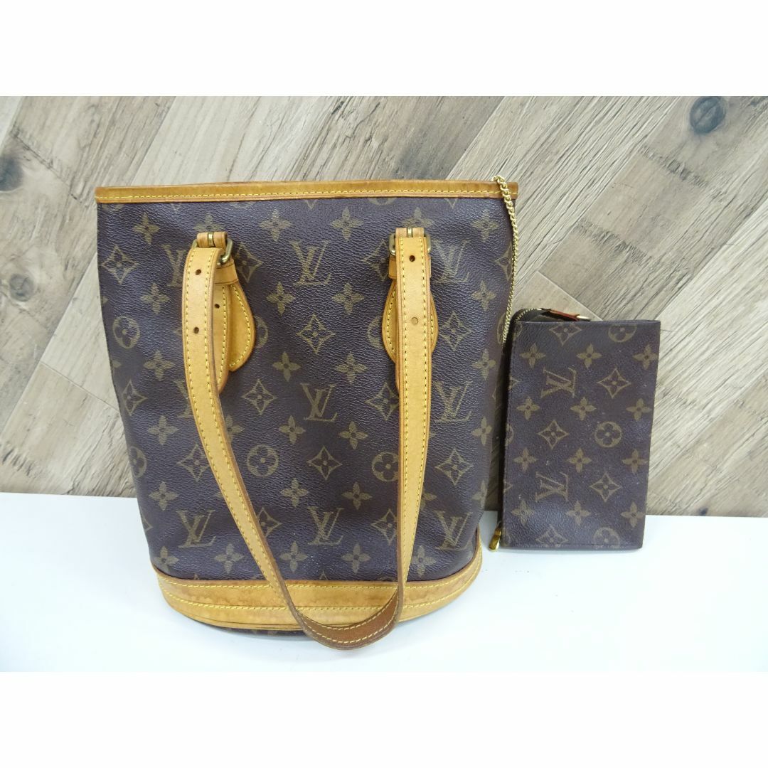 LOUIS VUITTON - K天017/ ヴィトン モノグラム バケット 23 ハンドバッグ