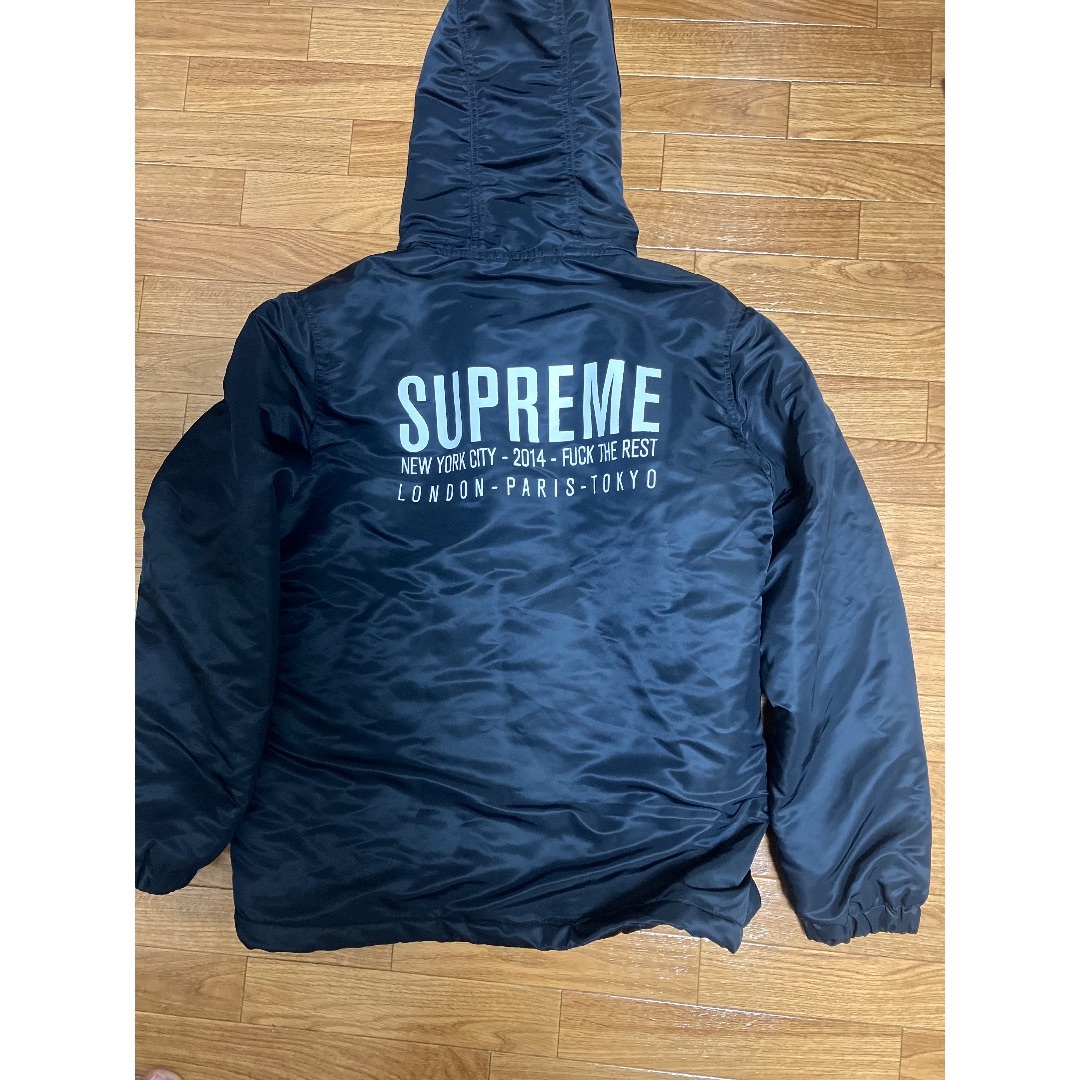 メンズSupreme  Satin Twill Pullover