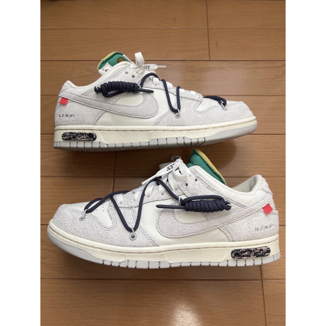 NIKE × off-white DUNK lot20