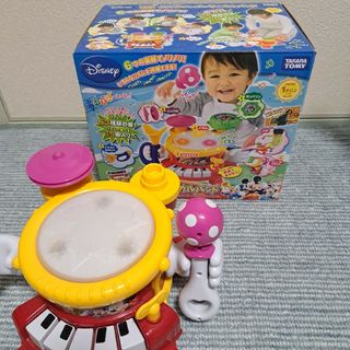 ディズニー　ドラム　ベビー　楽器　おもちゃ