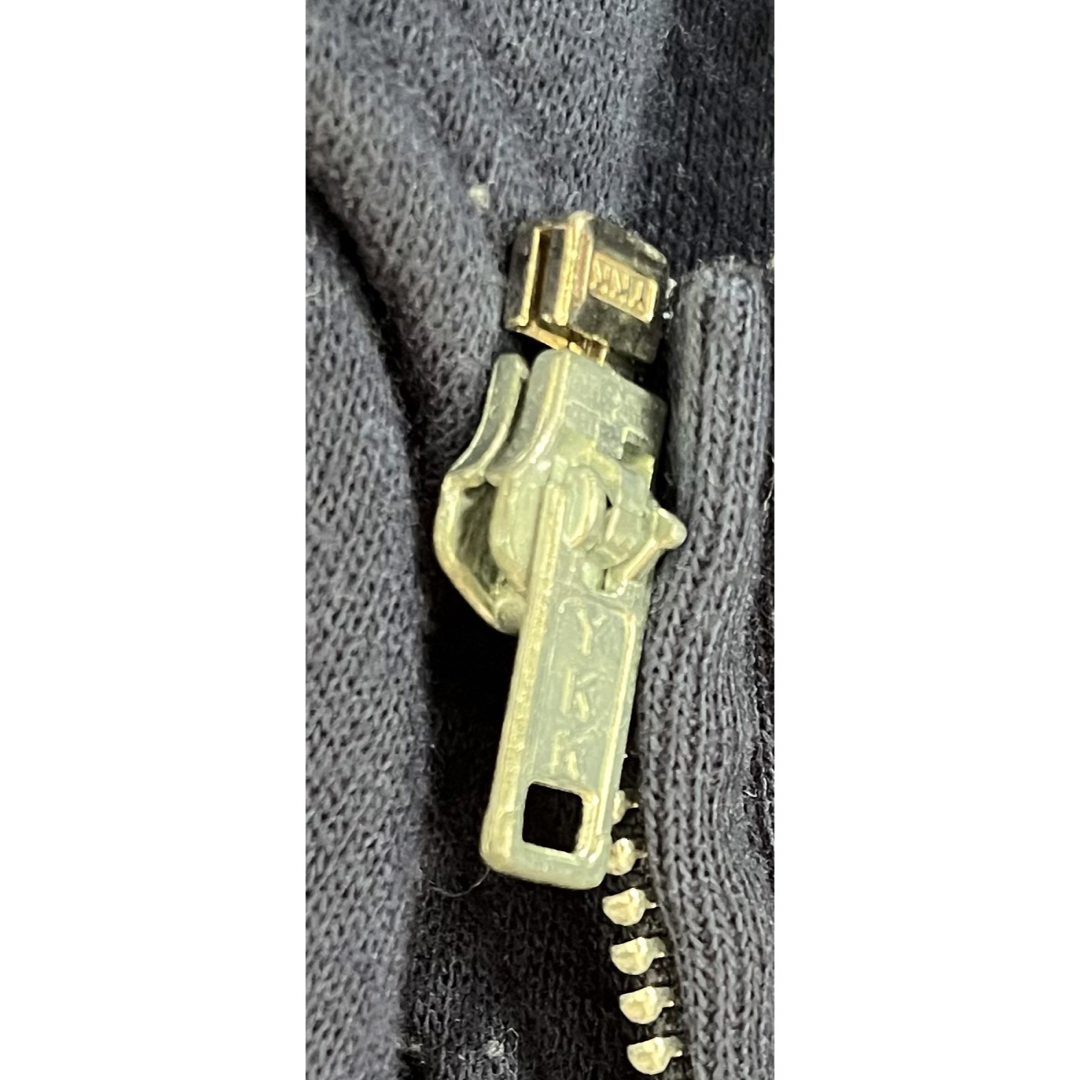 ダブルフェイス USA製 フルジップパーカー 片爪YKK ナス紺の通販 ダブルフェイス USA製 フルジップパーカー 片爪YKK ナス紺の通販
