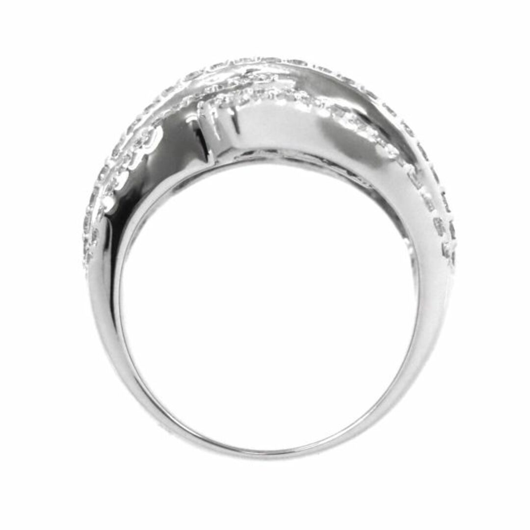 リング 14号 ダイヤ 1.48ct K18 WG ホワイトゴールド 750 指輪 VLP 90205477 レディースのアクセサリー(リング(指輪))の商品写真
