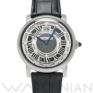 カルティエ(Cartier)の中古 カルティエ CARTIER W1580002 スレート /シルバー メンズ 腕時計(腕時計(アナログ))