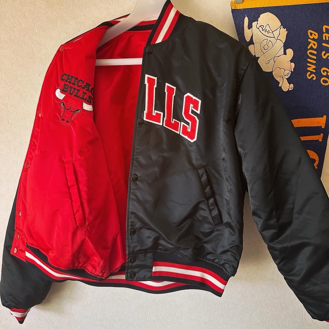 STARTER スターター NBA シカゴ ブルズ BULLS リバーシブル39s-90