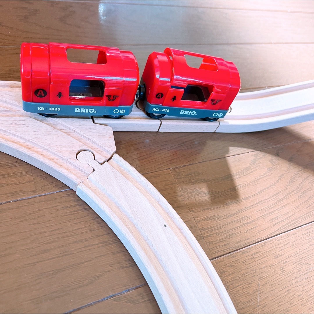 BRIO(ブリオ)のBRIO Travel City Set Box付き キッズ/ベビー/マタニティのおもちゃ(電車のおもちゃ/車)の商品写真