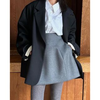 クラネ(CLANE)のCLANE CONSTRUCTIVE MINISKIRT(ミニスカート)