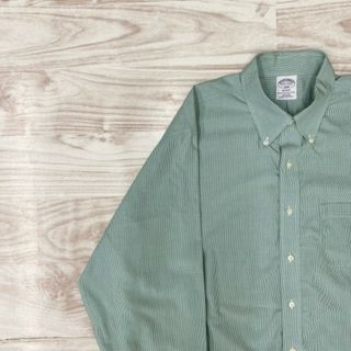 ブルックスブラザース(Brooks Brothers)の【Brooks Brothers】 シャツ 緑 サイズ表記なし(シャツ)