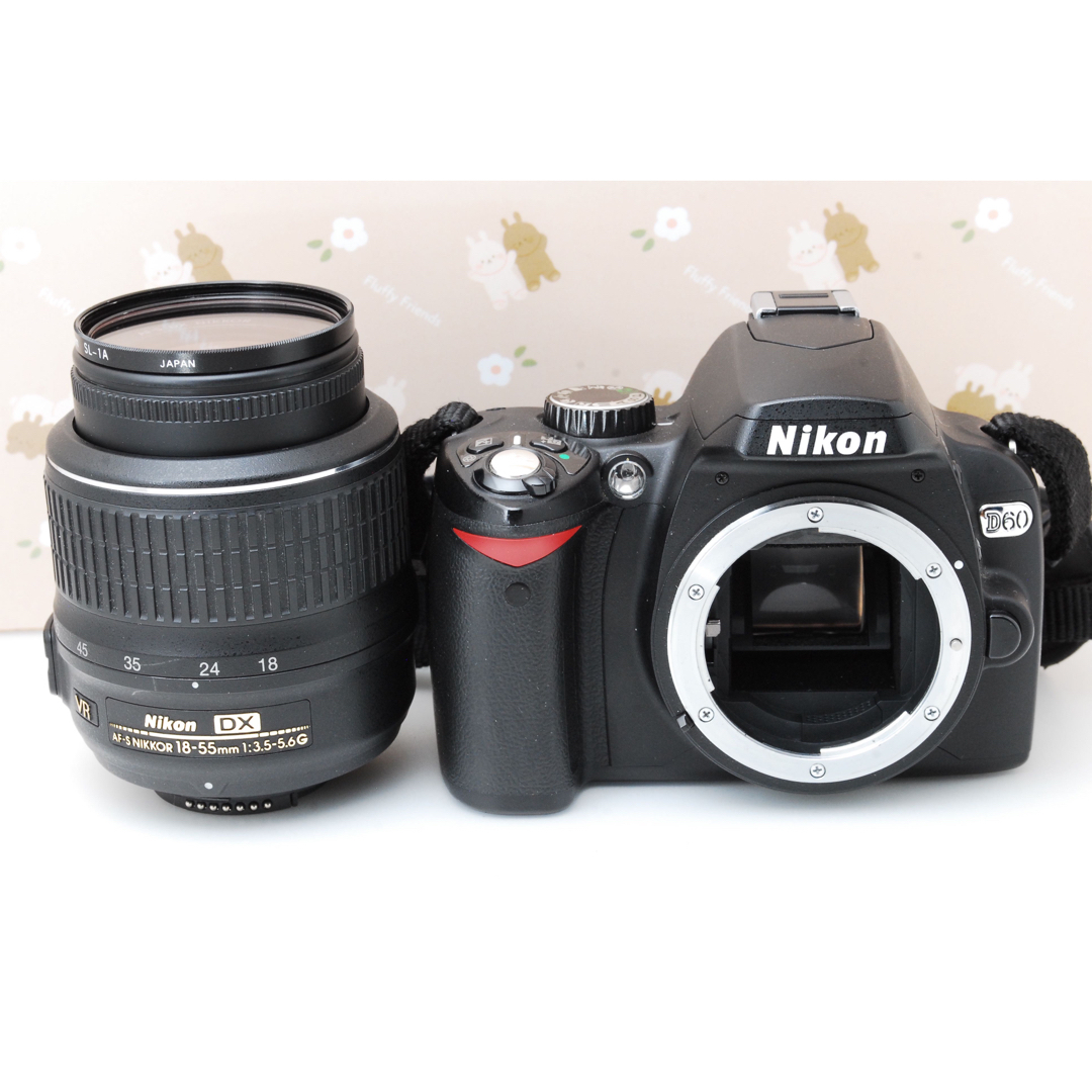 Nikon - Nikon D60☆秋冬のおでかけやご旅行に☆小さくて超軽い