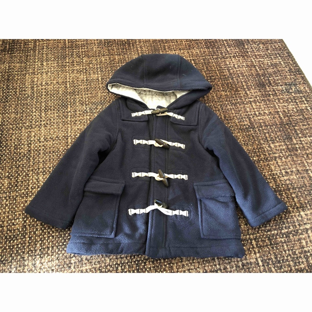 petit main(プティマイン)のpetit main 中綿　ダッフルコート　紺色　110 キッズ/ベビー/マタニティのキッズ服男の子用(90cm~)(コート)の商品写真