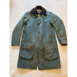 超美品/入手困難/史上最高傑作Barbour BORDER SL NYLON